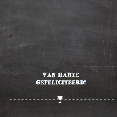 Krijtbord schooltas blauw 3