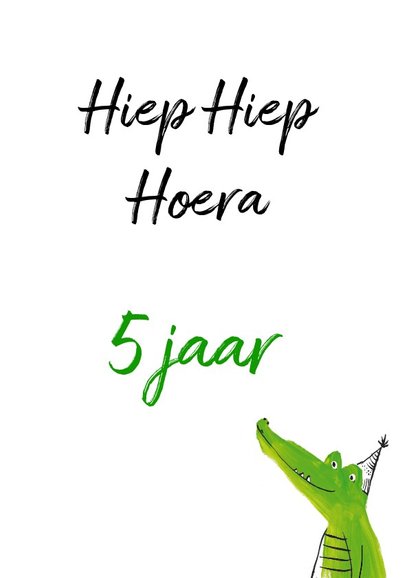 Krokodillen verjaardag 3