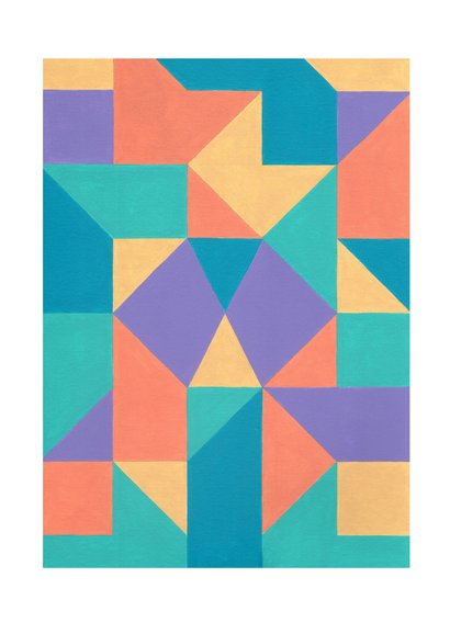 Kunstkaart - Geometrische abstractie | 1 2