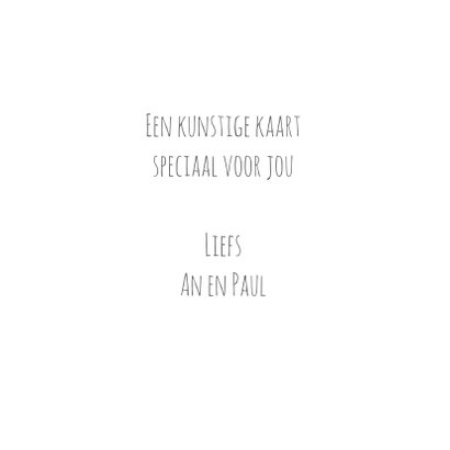 Kunstkaart - quarantaine 3