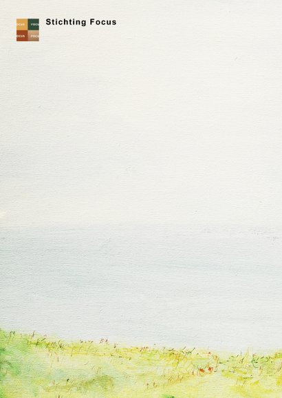 Kunstkaart van een uitzicht op het water 2