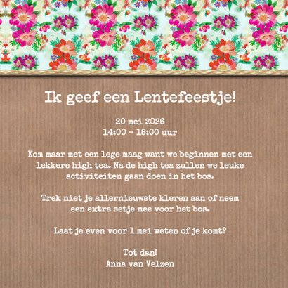 Lentefeest bloemen foto's - DH 3