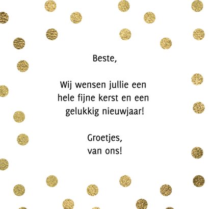 Let's be merry kerstkaart 3