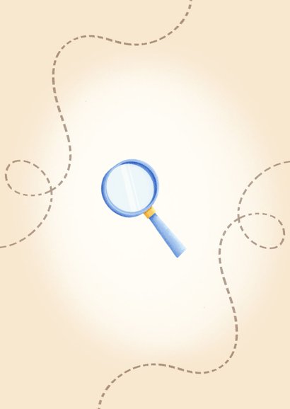 Leuke kinderfeestje kaart speurtocht feestje met foto Achterkant