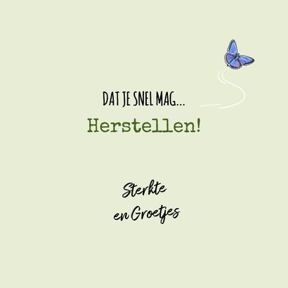 Leuke opkikker om een zieke, beterschap te wensen 3