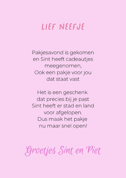 Leuke sinterklaaskaart van hondjes met pietenmuts 3