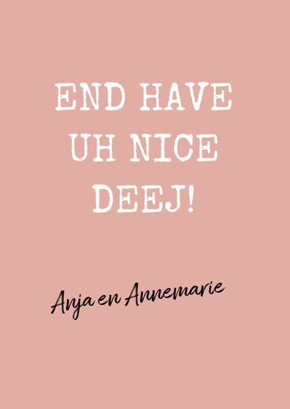 Leuke verjaardagskaart felicitatie met beertje en tekst 3