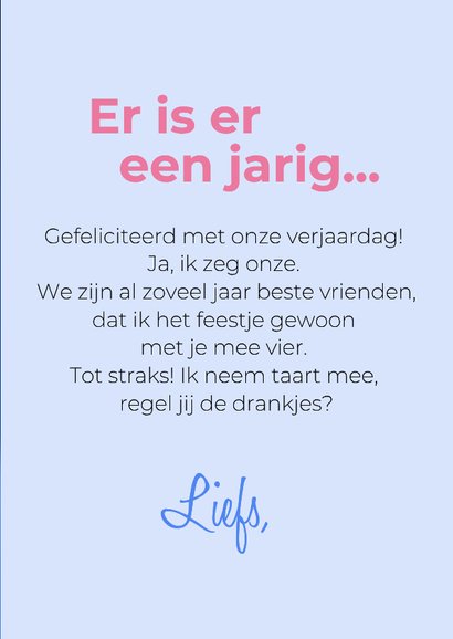 Leuke verjaardagskaart van hondje met confetti kleding 3