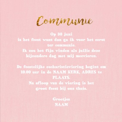 lief communiekaartje 3