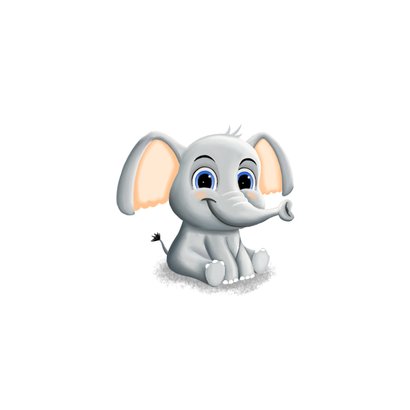 Lief felicitatiekaartje zoontje met schattig olifantje  2