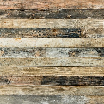 Lief geboortekaartje hout en stempel Achterkant