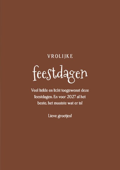 Lief kerstkaartje met vrolijke teckel vrolijke feestdagen 3