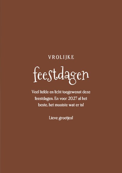 Lief kerstkaartje met vrolijke teckel vrolijke feestdagen 3