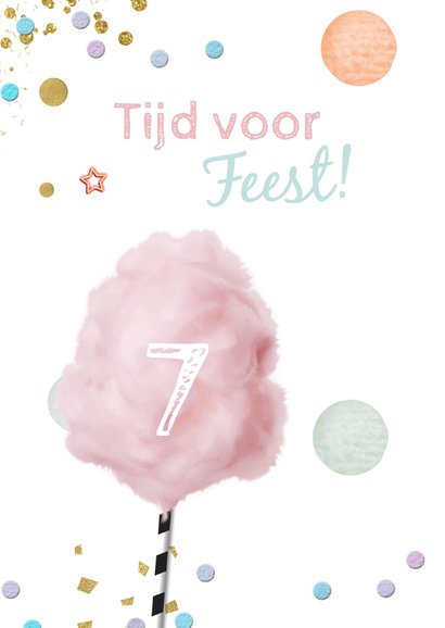 Lief kinderfeestje meisje- confetti 2