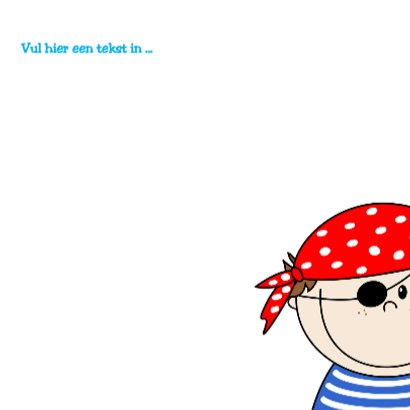 Lief ondeugend piraatje 3