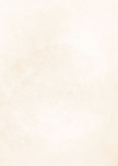 Lief waterverf geboortekaartje met blauwe strik Achterkant