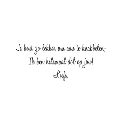 Liefde kaart bevertje - Ik hout van jou 3