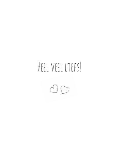 Liefde kaart - Hond hart ballon 3