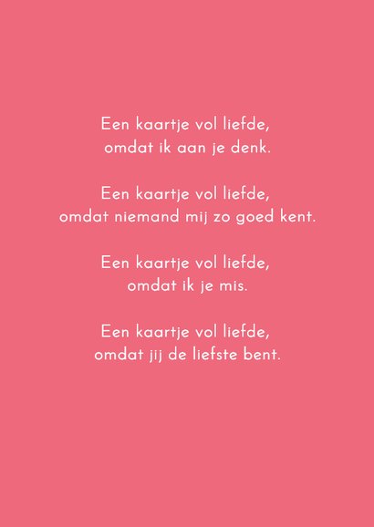 Liefde kaart - Katten verliefd 2
