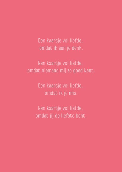 Liefde kaart - katten verliefd 2