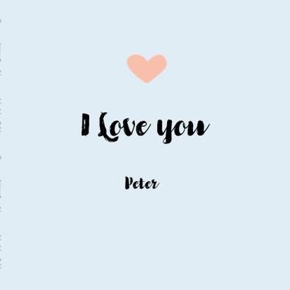 Liefde kaart Lama love 3
