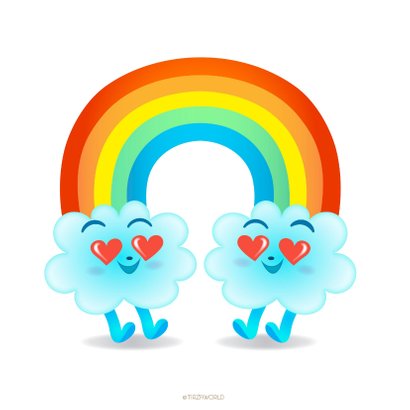 Liefde wolken Emoji 2