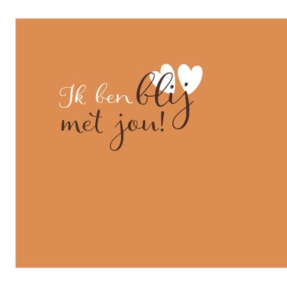 Liefdekaart jij maakt me blij 2