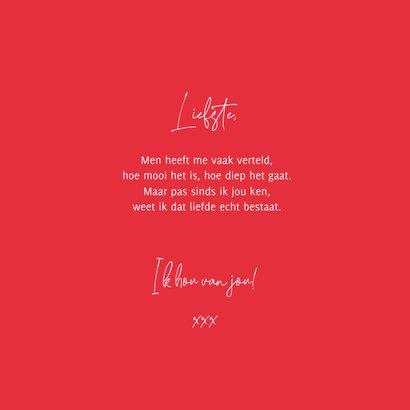 Liefdekaart vrouw met tulpen hart 3
