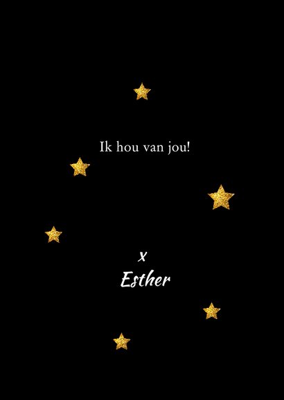liefdes kaart met hippe tekst 3