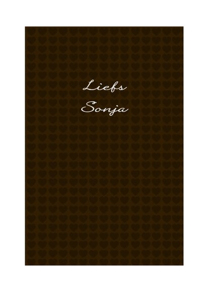 Liefdeskaart Chocolate - BK 3