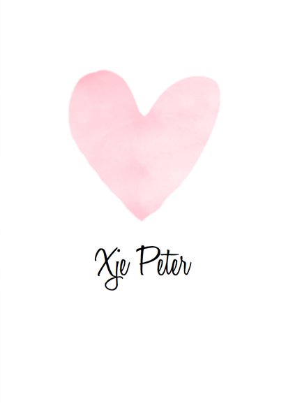 Liefdeskaart ... echte liefde 3