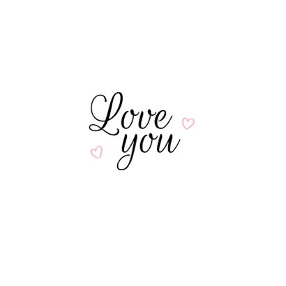 Liefdeskaart - Love biggetje 3