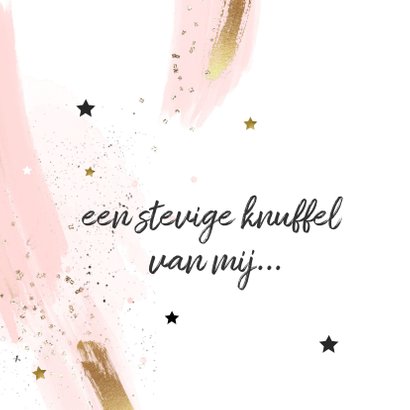 Liefs met een knuffel kaart 2