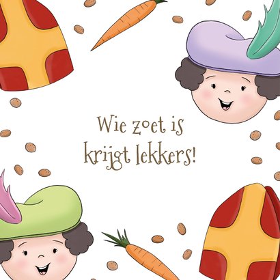 Liefs Sint en Piet kaartje 2