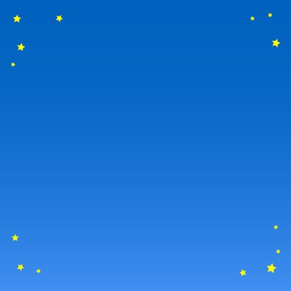 Lieve en grappige kerstkaart met dieren bij kampvuur Achterkant