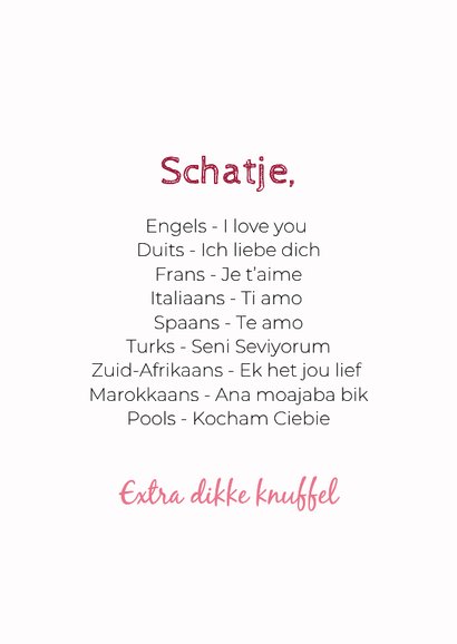 Lieve kaart van dalmatiër met 101 kusjes voor jou 3