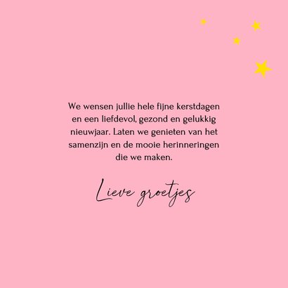 Lieve kerstkaart met vrolijke egel 3