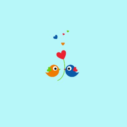 Lieve kleurige vogeltjes 2