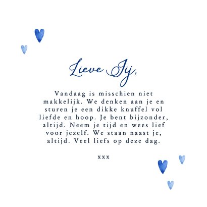 Lieve moederdagkaart illustratie vaas bloemen hartjes 3