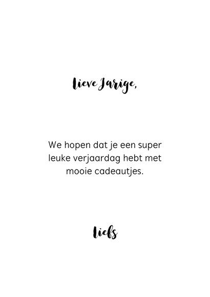 Lieve puppy verjaardagskaart voor kind 3