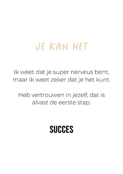 Lieve succes zet 'm op kaart van hond met pootje 3