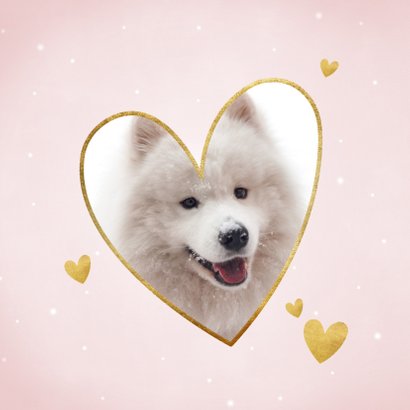 Lieve valentijnskaart met hartjes 'Wat een jaar!' 2