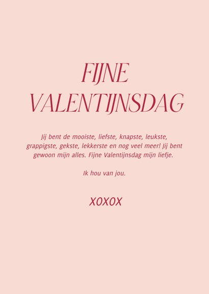 Lieve valentijnskaart met opsomming van complimenten 3