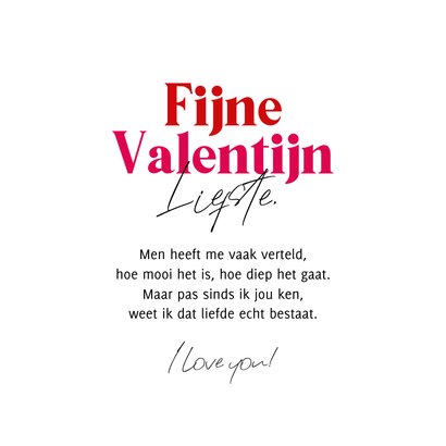 Lieve Valentijnskaart te laat hondje cupido hartjes 3