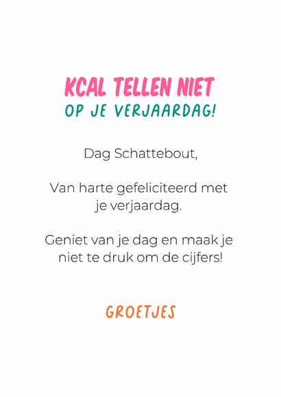 Lieve verjaardagskaart van Franse bulldog met taart 3