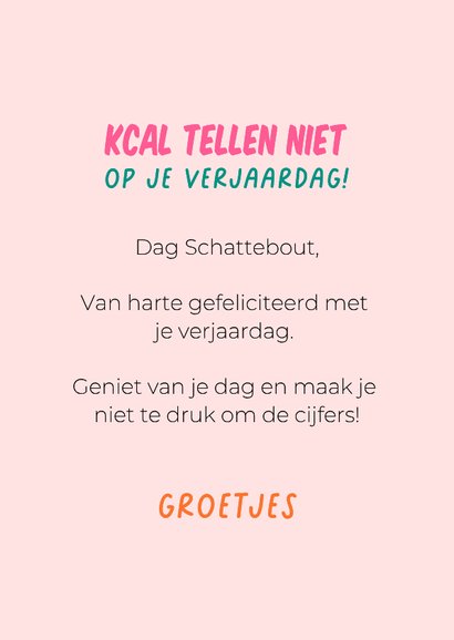 Lieve verjaardagskaart van Franse bulldog met taart 3