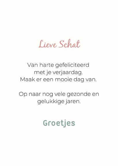 Lieve verjaardagskaart van hond met bloemenkrans 3