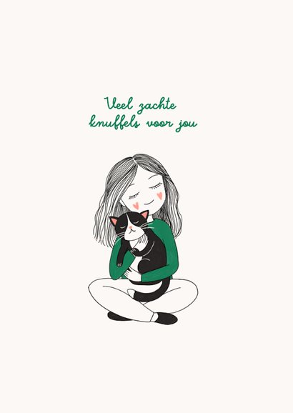 Lieve wenskaart een warme knuffel voor jou 2