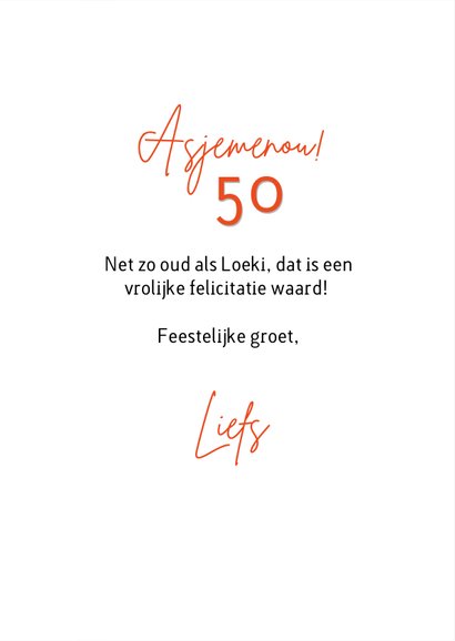 Loeki jarig 50 jaar - A 3