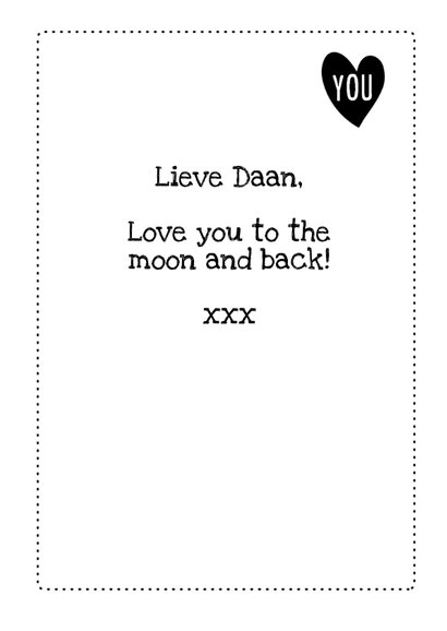 Love you met naam aanpasbaar 3